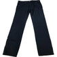 Onfire Chinos W32 L32 Men Solid Navy Blue Cotton Stretch Trousers