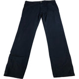 Onfire Chinos W32 L32 Men Solid Navy Blue Cotton Stretch Trousers