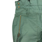 686 Snow Pants Dark Green Waterproof Insulated Trousers with Bib Size Medium