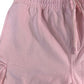 AVANT GARDE Cargo Shorts UK XL Men's Pink Elastic Waist Cotton Blend Casual