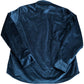 Navy Crushed Velvet Shirt Size M