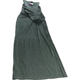 River Island Khaki Sleeveless Maxi Dress - Size 8