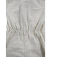 River Island Women's Jumpsuit Size 8 Cream Button Up Long Sleeve Casual