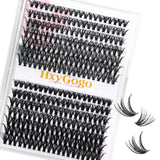 HxyGogo Lash Clusters DIY Eyelash Extensions Reusable Individuals 30D 40D Mix