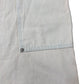 Zara Wide Leg Jeans UK 8 Tall Women's High Waisted Cotton Pale Blue
