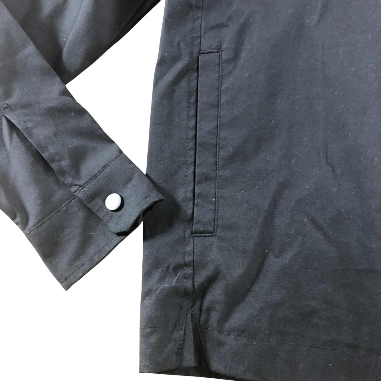 River Island Black Utility Jacket Size S Men's Stylish Lightweight Outerwear