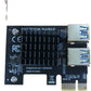 Oule PCE2PCE A01 PCI-E 1 To 2 PCI-E Express 16X Slots Riser Card