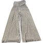 River Island Shiny Pleated Jumpsuit Size M Women's Gold Metallic Lounge Wear