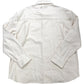 River Island Studios Shirt Size L Men's Long Sleeve Casual Cream Cotton Top