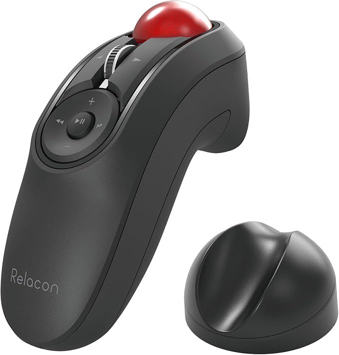 Elecom Relacon Trackball M-RT1BRXBK Wireless Bluetooth Easy Control Mouse