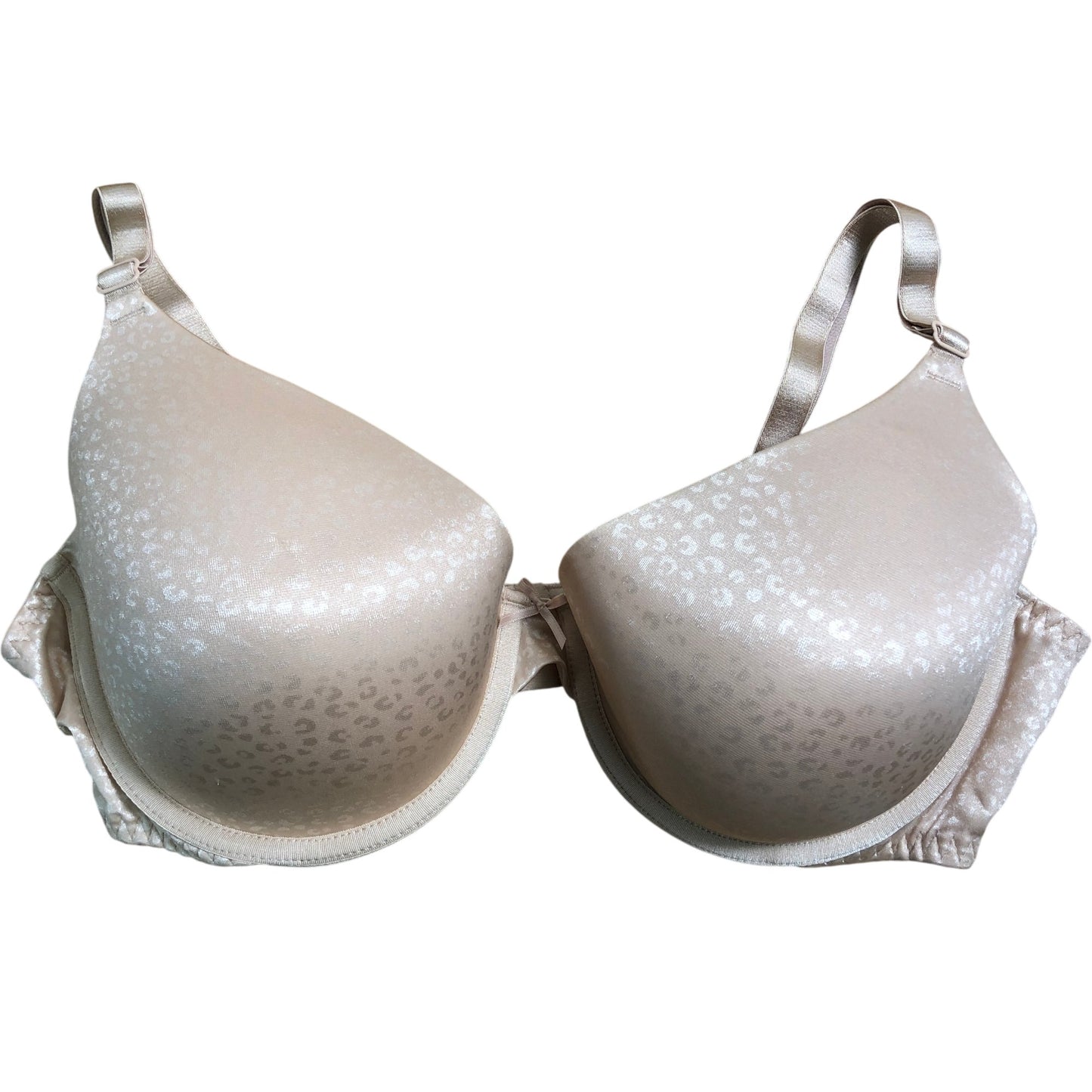 Wired T-Shirt Bras 2 Pack Lightly Padded Comfort Support White Nude