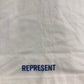 REPRESENT T-Shirt Men's White Cotton Competition Department Size Medium