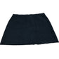 River Island Black A-Line Skirt UK18 Women's Button Front Stretchy Material