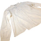Lollys Laundry Nicky Shirt S Women's Long Sleeve Cotton Crepe Blouse Cream