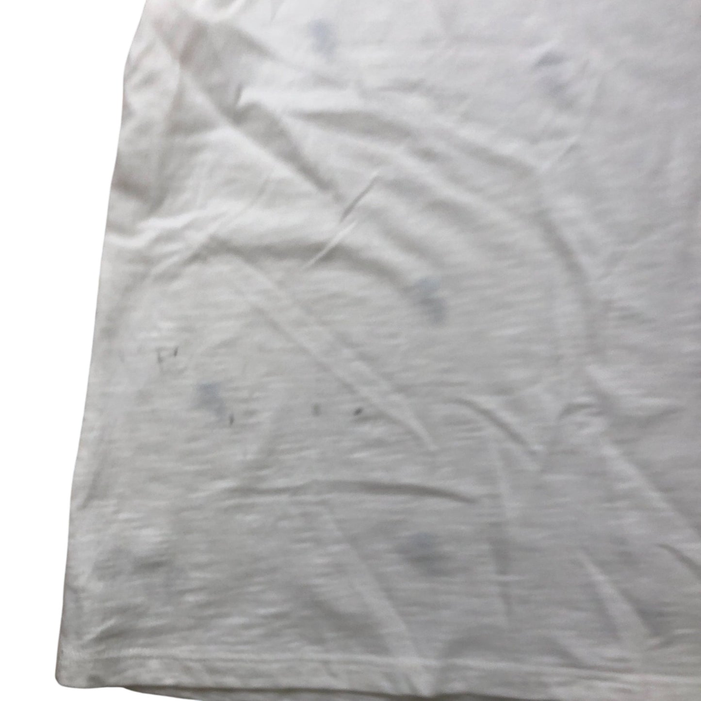 River Island Relaxed Size 10 Women's Floral Embroidered T-Shirt White