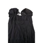 River Island Black Puff Sleeve Midi Dress UK 16 Women's Casual Flared Skirt