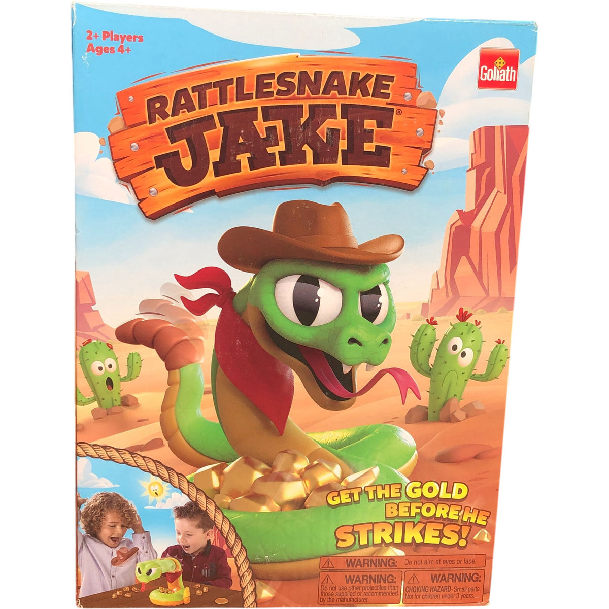 Goliath Rattlesnake Jake Board Game For 2 Players