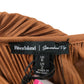 River Island Women's Pleated Jumpsuit UK6 Size 2 Brown Black Cream Elegant
