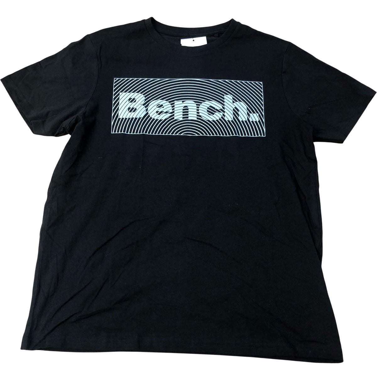 Bench Black Graphic Print T-Shirt Size M
