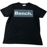 Bench Black Graphic Print T-Shirt Size M