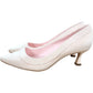 Faye Court Heels Women's Pink Fine Suede Pointed Toe Size 6