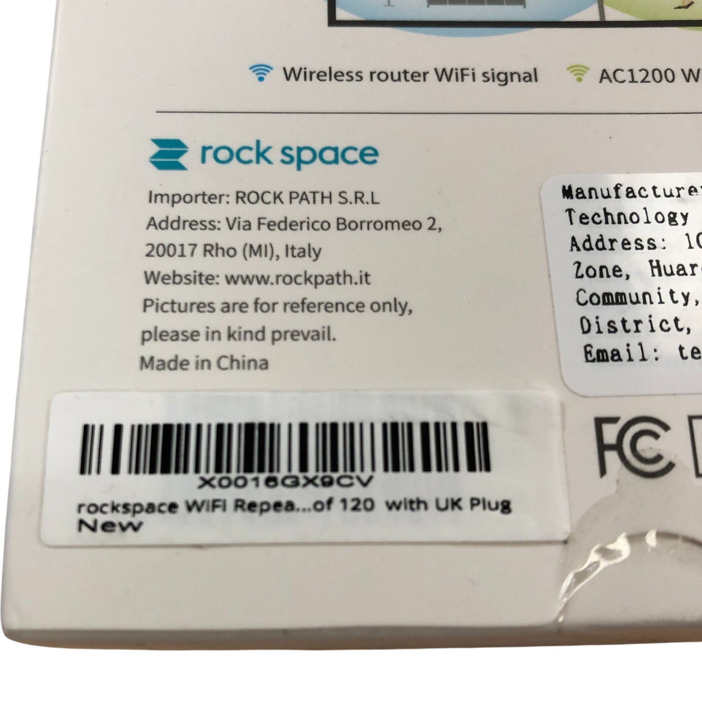 Rock Space AC1200 Dual Band WiFi Repeater New Fast Internet Booster
