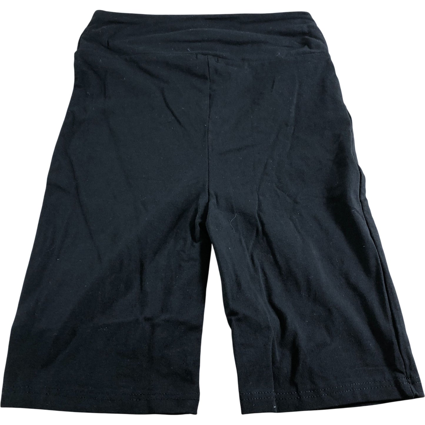 River Island High Waist Black Bicycle Shorts UK6 Women's Stretchy