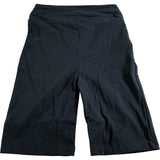 River Island High Waist Black Bicycle Shorts UK6 Women's Stretchy