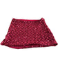 Petite Sequin Skirt UK12 Women's Pink Shimmering Party