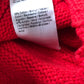 River Island Skater Skirt UK6 Women's Red Knitted Stretchy Cotton Blend
