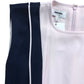 Colourblock Midi Dress UK8 Women's Sleeveless Pink Navy Fit Flare