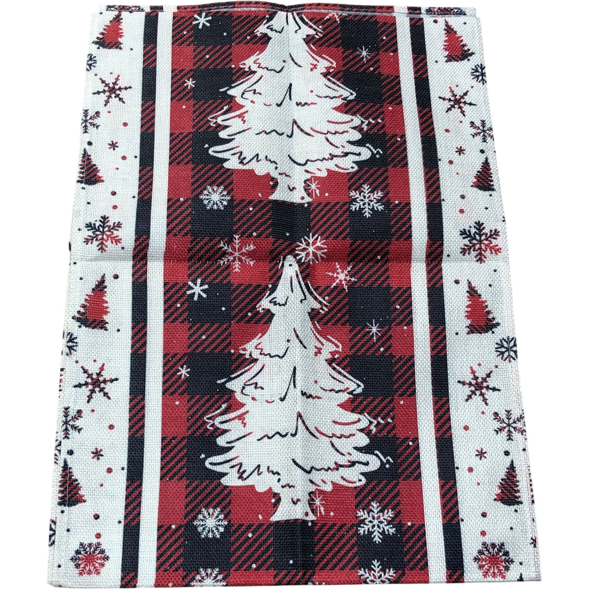 Buffalo Plaid Christmas Table Runner 72 Inch