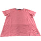 Crew Clothing Company Short Sleeve T Shirt Coral - Size 12