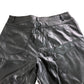 Faux Leather Trousers UK16 Women's Slim Fit Black