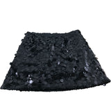 Friends Like These Sequin Mini Skirt UK12 Women's Black