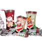Christmas Stockings Hanging Holiday Décor Three Pieces 16"