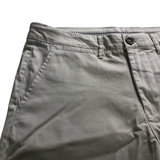 Crew Clothing Company Straight Fit Chinos 32R Men's Casual Trousers Beige