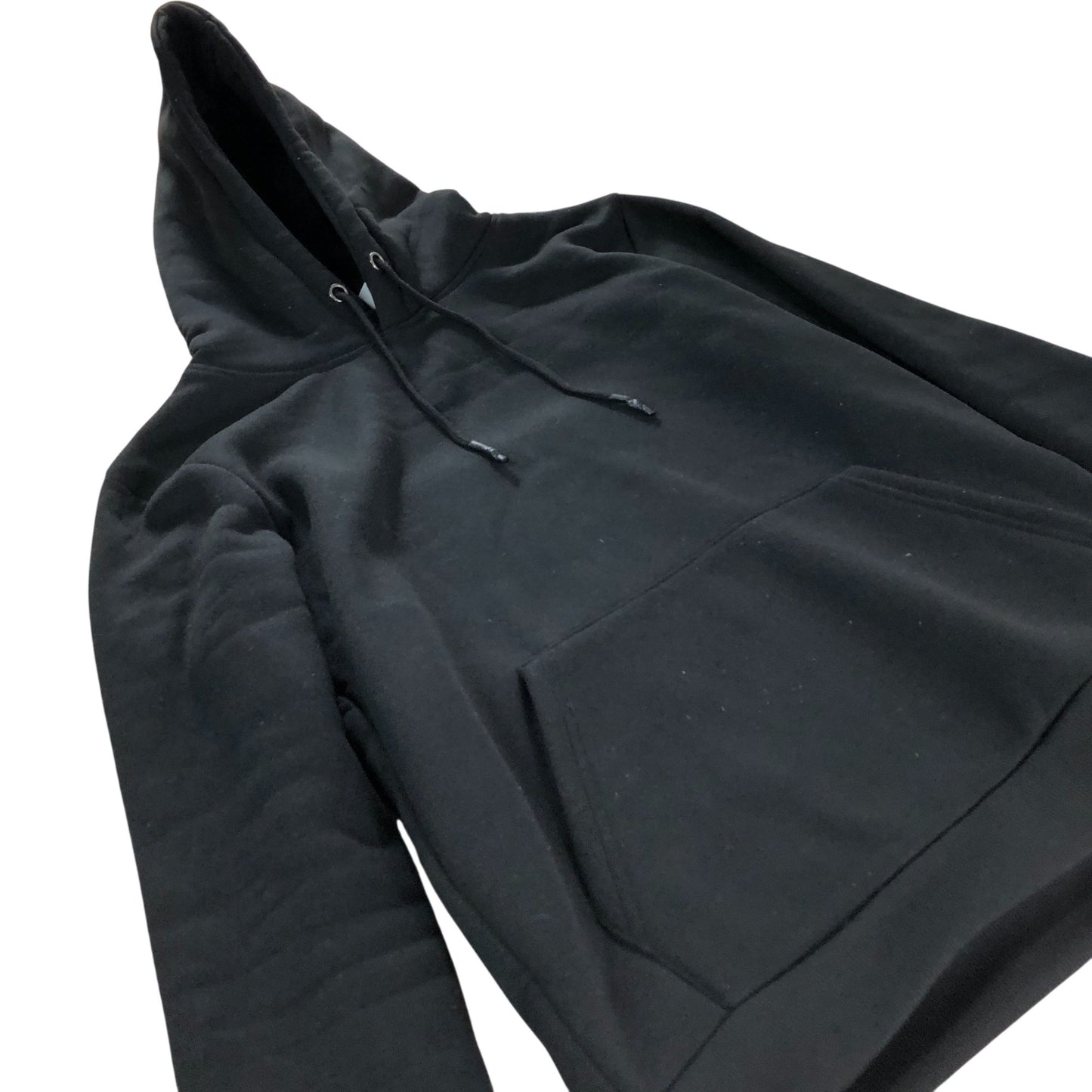Brave Soul Black Hoodie Men's Casual Pullover Polyester Warm Small
