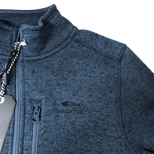 Weird Fish Scout Jacket M Men's Navy Fleece 100% Recycled Polyester
