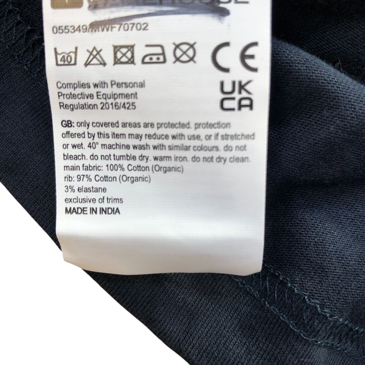 Mountain Warehouse 2 XL T-Shirt Organic Cotton Great British Weather Design