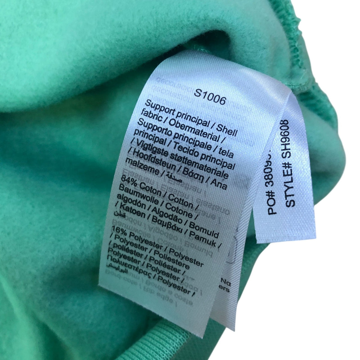 Lacoste Classic Fit Sweatshirt Green Size S
