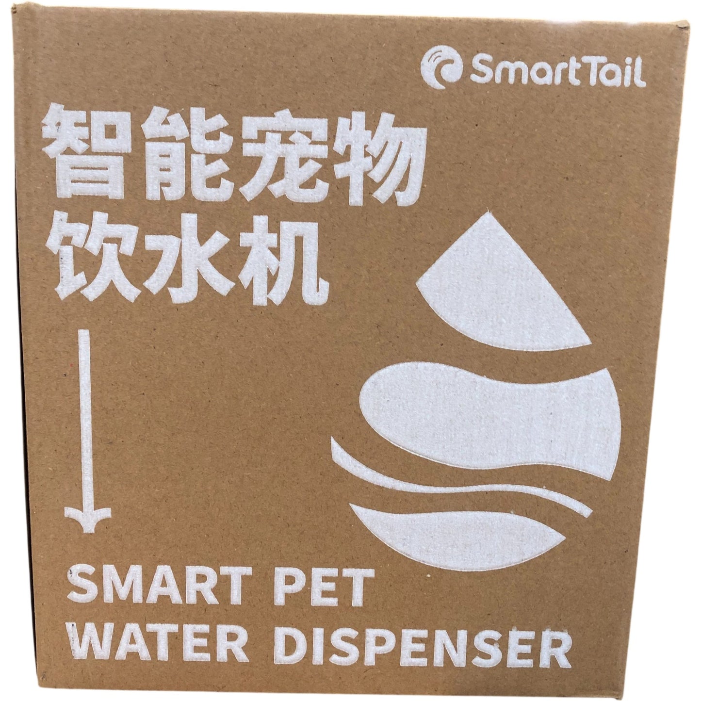 SmartTail Wireless Cat Water Fountain 74oz2.2L For Pets Indoor Outdoor