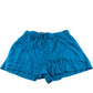 River Island Women's Loungewear Shorts UK L Elasticated Waist Blue Viscose