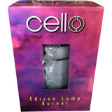 Cello Edison Lamp Burner Electric Wax Melt Stylish Lighting Home Decor