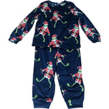 Kids Christmas Santa Frog Pyjama Set