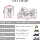 ERGOCAR XL Motorbike Cover Waterproof 90.5 In Length 37.4 In Width 49.2 In He