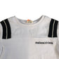 River Island Maison Riviera Boys T-Shirt White Cotton Short Sleeve Top