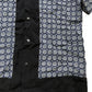 River Island Men's Short Sleeve Shirt Size S Blue Patterned Casual Top