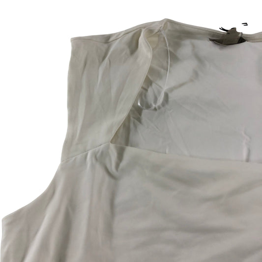 River Island Women's White Bodysuit Size L