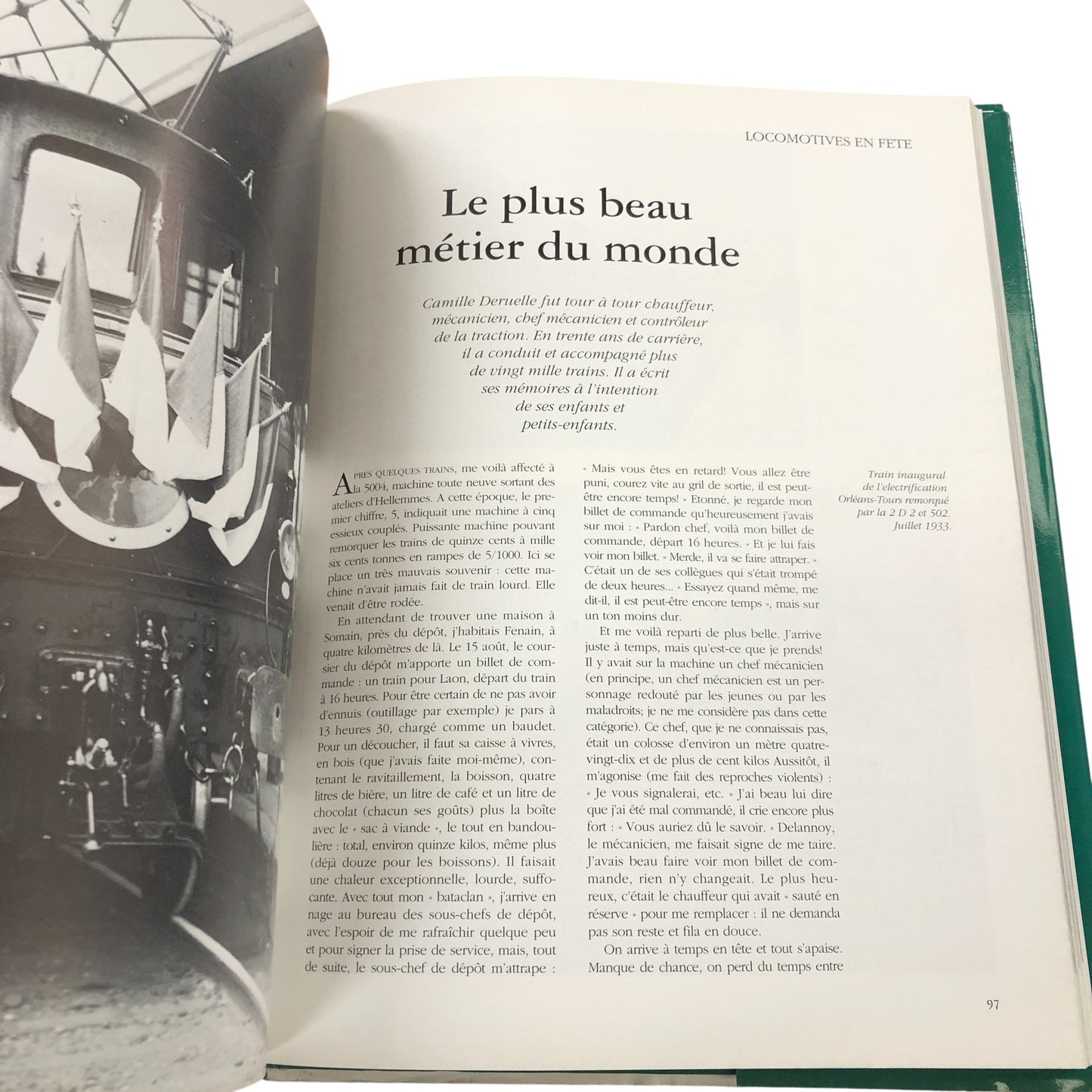 Cheminots Archives Des Métiers Book Used Good Condition Rare Historical Photos